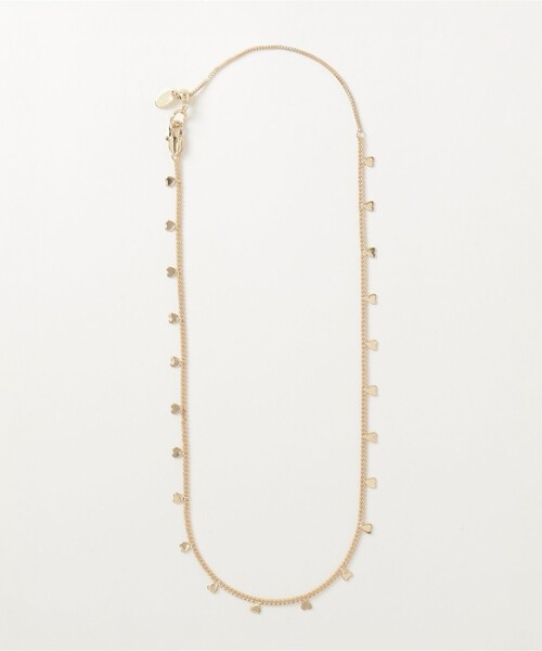 fredy emue（フレディエミュ）の「ハートチェーンアジャストネックレス（ネックレス・レディース・ゴールド/シルバー・FREE）」の3枚目の写真