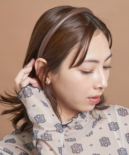 セール】【Alexandre de Paris】THB10A-1C-P24 カチューシャ