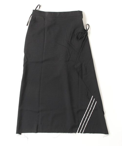 Y-3(ワイスリー)の「Y-3 SPORT UNIFORM RAW CUT 3 STRIPES SKIRT(スカート・レディース・ブラック・XX-SMALL/X-SMALL/SMALL/MEDIUM)」の8枚目の写真