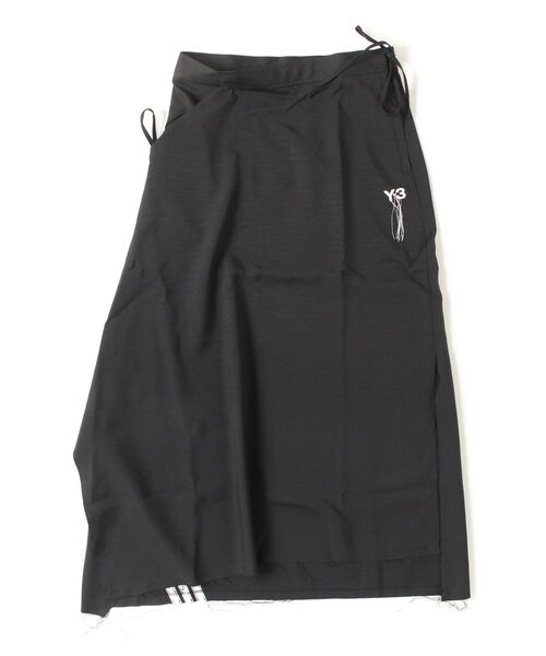 Y-3(ワイスリー)の「Y-3 SPORT UNIFORM RAW CUT 3 STRIPES SKIRT(スカート・レディース・ブラック・XX-SMALL/X-SMALL/SMALL/MEDIUM)」の7枚目の写真
