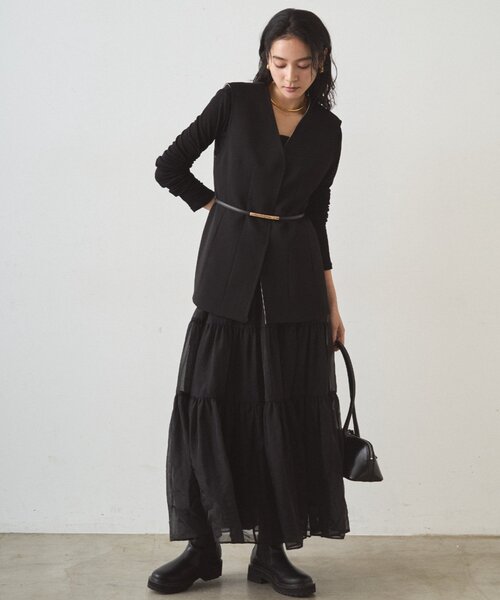 ラウンジドレス LOUNGEDRESS ベスト LOUNGEDRESS（ラウンジドレス）の「ボンディングジレ（ベスト）」 - WEAR