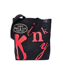 ROMANTIC TIGER（ロマンチックタイガー）の「Kinky romantic (black)（エコバッグ/サブバッグ）」