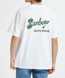 【Barbour】barbour crossby archive logo os t-shirt