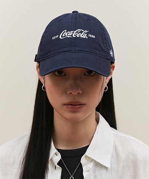 AMERICAN NEEDLE(アメリカンニードル)の「COCA-COLA NEWPREP BALLPARK CAP - NAVY(キャップ・メンズ・その他・FREE)」の1枚目の写真