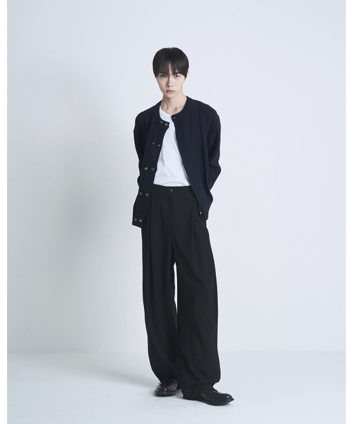 POKER FACE（ポーカーフェイス）の「BELLO CARDIGAN DARK NAVY（ニット/セーター・レディース・その他・46/48/50）」の5枚目の写真