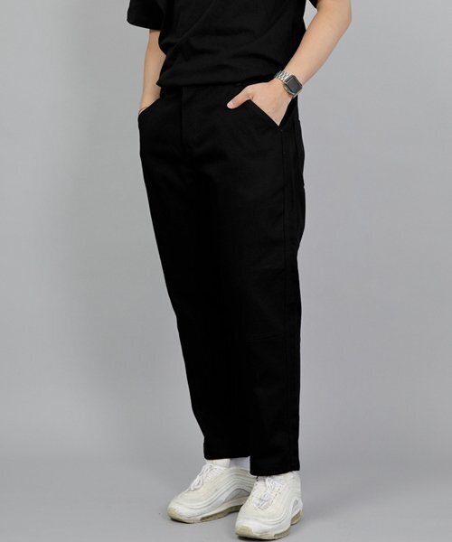 SAINTCREW(セントクルー)の「ワイドカッティングクロップハーフバンドパンツ WCH-327 ブラック(その他パンツ・メンズ・その他・MEDIUM/LARGE/X-LARGE)」の2枚目の写真