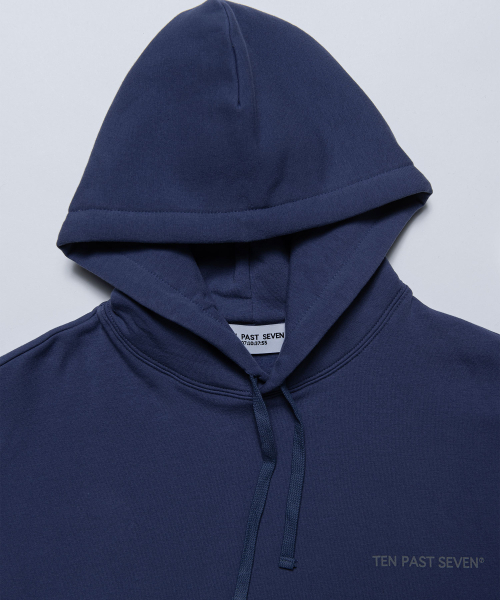 TEN PAST SEVEN（テン ファスト セブン）の「ロゴフードパーカー - ブルー（パーカー・メンズ・その他・SMALL/MEDIUM/LARGE）」の3枚目の写真