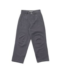 CHAMPAGNE BLANK AESTHETIC（シャンパンブランクエステティック）の「STAR POINT SEMI-WIDE PANTS GRAY（その他パンツ）」