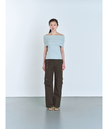 COLOCYNTH（コロシント）の「Gradual Dots Cargo Pants Khaki Black（その他パンツ）」