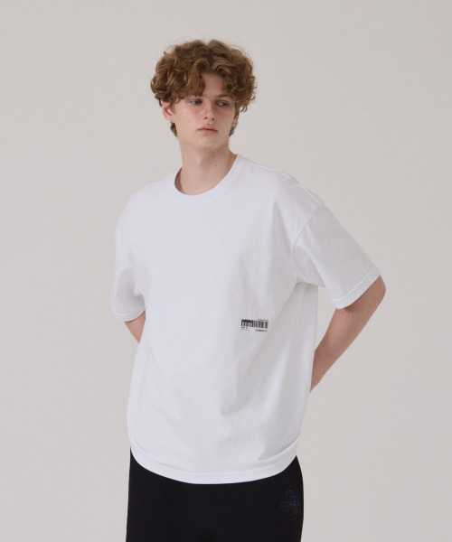 GET IT ON(ゲットイットオン)の「オーバーサイズ半袖Tシャツ_アイデンティティ(正体)ホワイト(Tシャツ/カットソー・メンズ・その他・F)」の1枚目の写真
