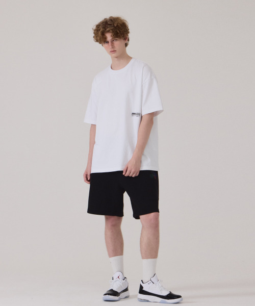 GET IT ON(ゲットイットオン)の「オーバーサイズ半袖Tシャツ_アイデンティティ(正体)ホワイト(Tシャツ/カットソー・メンズ・その他・F)」の3枚目の写真