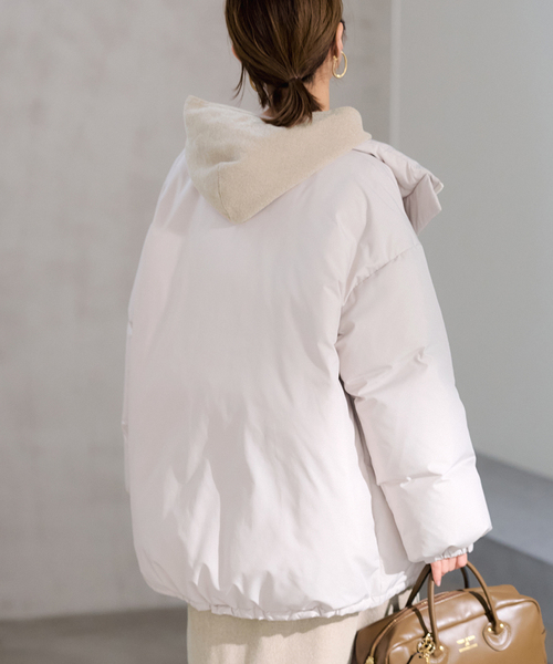 FRAMeWORK（フレームワーク）の「ダウンジャケット（ダウンジャケット/コート・レディース・ブラック/ベージュ・38/36）」の6枚目の写真