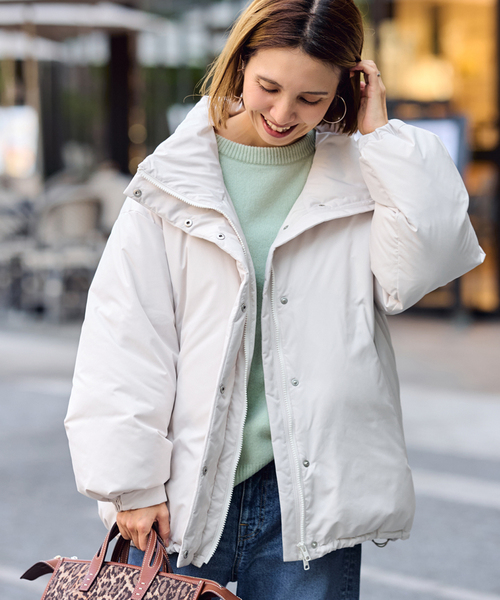 FRAMeWORK（フレームワーク）の「ダウンジャケット（ダウンジャケット/コート・レディース・ブラック/ベージュ・38/36）」の10枚目の写真