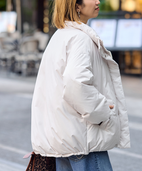 FRAMeWORK（フレームワーク）の「ダウンジャケット（ダウンジャケット/コート・レディース・ブラック/ベージュ・38/36）」の12枚目の写真