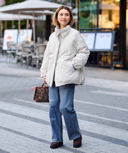 FRAMeWORK（フレームワーク）の「ダウンジャケット（ダウンジャケット/コート・レディース・ブラック/ベージュ・38/36）」の15枚目の写真