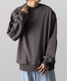JERZEES（ジャージーズ）の「【MAISON CLUB】12oz Heavy Weight CREWNECK SWEATER　/ ドロップショルダー・ボリュームスリーブ 裏毛　無地スウェット（スウェット）」