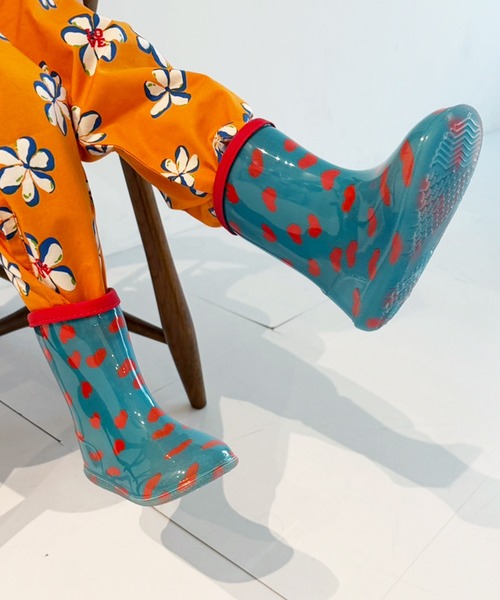 MARKEY'S（マーキーズ）の「【MARKEY'S】総柄レインシューズ（レインシューズ・キッズ・エメラルド/イエロー系その他・18cm/17cm/16cm/15cm/14cm/13cm）」の11枚目の写真