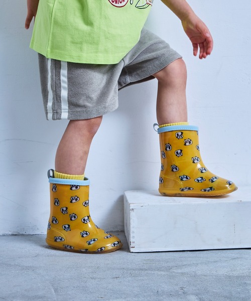 MARKEY'S（マーキーズ）の「【MARKEY'S】総柄レインシューズ（レインシューズ・キッズ・エメラルド/イエロー系その他・18cm/17cm/16cm/15cm/14cm/13cm）」の7枚目の写真