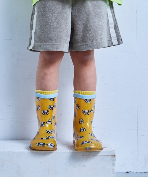 MARKEY'S（マーキーズ）の「【MARKEY'S】総柄レインシューズ（レインシューズ・キッズ・エメラルド/イエロー系その他・18cm/17cm/16cm/15cm/14cm/13cm）」の6枚目の写真