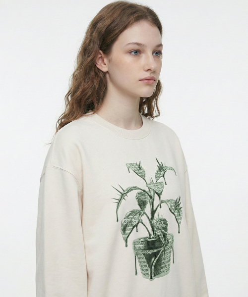 RADINEO(ラディネオ)の「リキッドガーデン スウェットクリーム(スウェット・メンズ・その他・LARGE/X-LARGE/MEDIUM)」の1枚目の写真