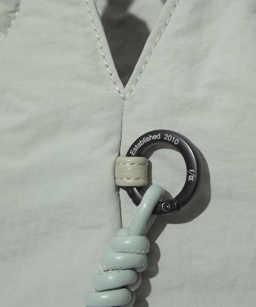 F/CE. (エフシーイー)の「F/CE. PAPER NYLON SHOULDER TOTE / エフシーイー ペーパーナイロン ショルダートート(トートバッグ・レディース・ミント/ブラック・FREE)」の5枚目の写真