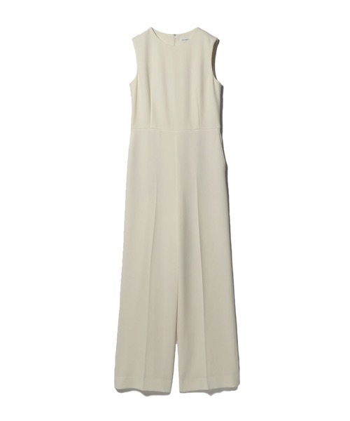 ESTNATION(エストネーション)の「ESTNATION / クルーネック オールインワン(つなぎ/オールインワン・レディース・オフホワイト/ブラック・36/38)」の4枚目の写真