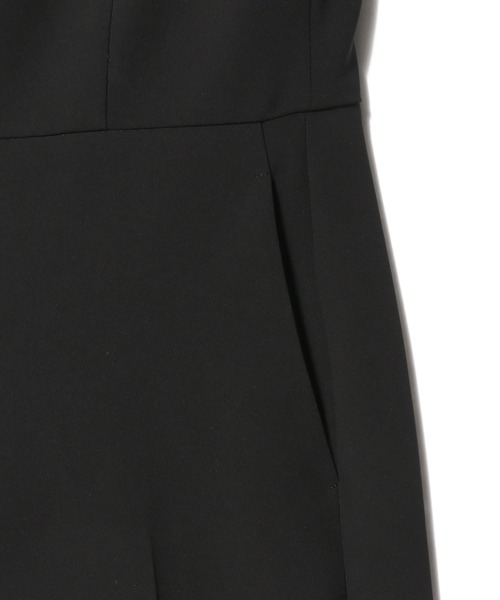 ESTNATION(エストネーション)の「ESTNATION / クルーネック オールインワン(つなぎ/オールインワン・レディース・オフホワイト/ブラック・36/38)」の12枚目の写真