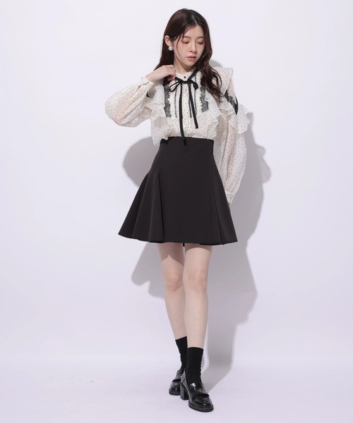 Rirandture(リランドチュール)の「ドットラッフルブラウス(シャツ/ブラウス・レディース・オフホワイト・2)」の16枚目の写真