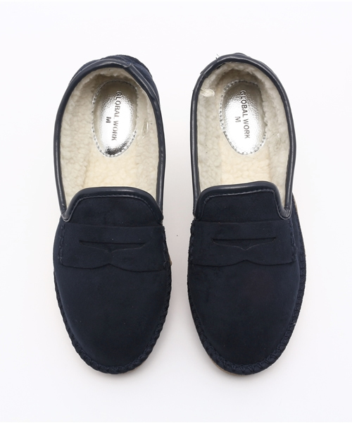 GLOBAL WORK（グローバルワーク）の「ローファーソフトスリッポン/709907（スリッポン・レディース・ブラック/ブラウン/ネイビー・MEDIUM/LARGE）」の9枚目の写真