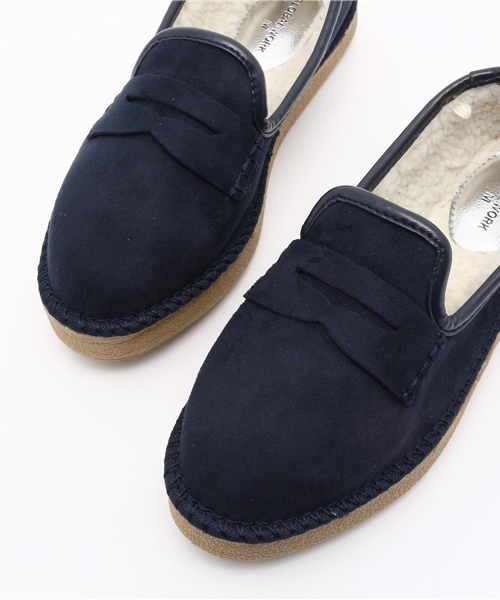 GLOBAL WORK（グローバルワーク）の「ローファーソフトスリッポン/709907（スリッポン・レディース・ブラック/ブラウン/ネイビー・MEDIUM/LARGE）」の10枚目の写真