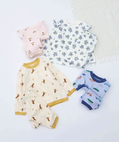 apres les cours（アプレレクール）の「花・ケーキ柄パジャマ（ルームウェア/パジャマ・キッズ・ピンク/その他3・130/120/110/100/90/80）」の21枚目の写真