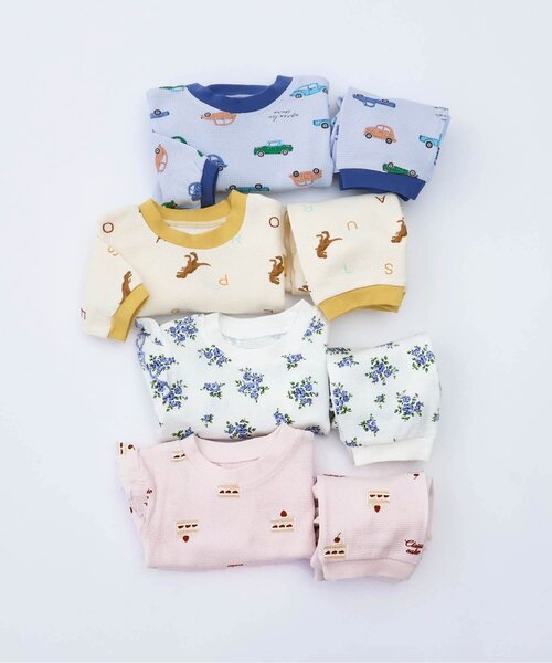 apres les cours（アプレレクール）の「花・ケーキ柄パジャマ（ルームウェア/パジャマ・キッズ・ピンク/その他3・130/120/110/100/90/80）」の22枚目の写真