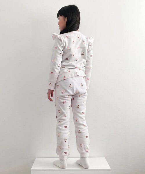 apres les cours（アプレレクール）の「花・ケーキ柄パジャマ（ルームウェア/パジャマ・キッズ・ピンク/その他3・130/120/110/100/90/80）」の4枚目の写真