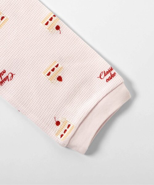 apres les cours（アプレレクール）の「花・ケーキ柄パジャマ（ルームウェア/パジャマ・キッズ・ピンク/その他3・130/120/110/100/90/80）」の7枚目の写真