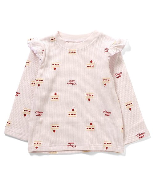 apres les cours（アプレレクール）の「花・ケーキ柄パジャマ（ルームウェア/パジャマ・キッズ・ピンク/その他3・130/120/110/100/90/80）」の12枚目の写真