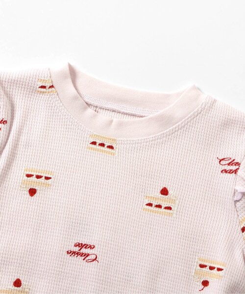 apres les cours（アプレレクール）の「花・ケーキ柄パジャマ（ルームウェア/パジャマ・キッズ・ピンク/その他3・130/120/110/100/90/80）」の15枚目の写真