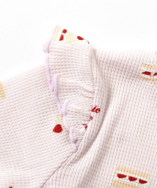 apres les cours（アプレレクール）の「花・ケーキ柄パジャマ（ルームウェア/パジャマ・キッズ・ピンク/その他3・130/120/110/100/90/80）」の16枚目の写真
