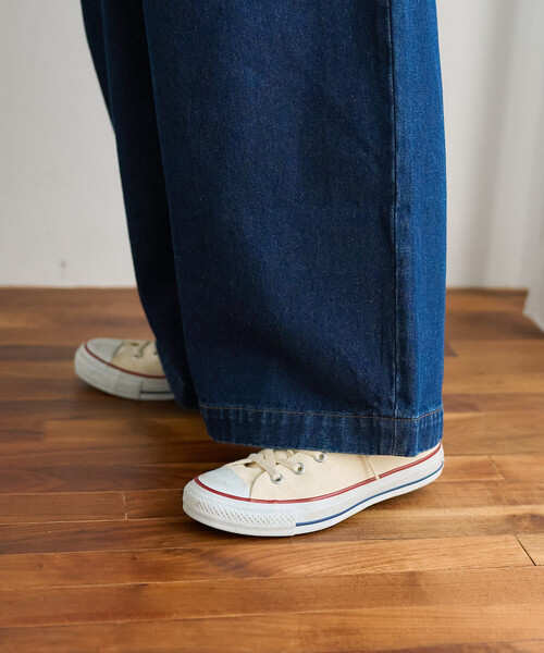 FREAK'S STORE（フリークスストア）の「RED KAP × FREAK'S STORE/レッドキャップ 別注 サスペンダー付き ビッグ 2タック デニムパンツ＜セットアップ対応＞/デニム サロペット（デニムパンツ・レディース・ブルー/ナチュラル/その他2/ネイビー・ﾌﾘ-）」の8枚目の写真