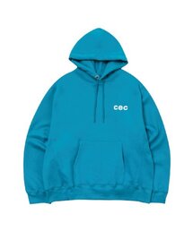 CEC フードパーカー(ブルーグリーン/裏起毛)