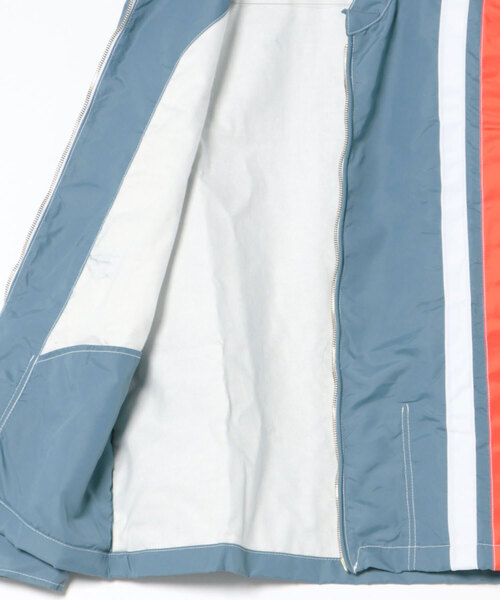 BIRDWELL(バードウェル)の「【BIRD WELL/バードウェル】Racing Jacket ナイロンジャケット MADE IN USA(ブルゾン・メンズ・ブルー・MEDIUM/LARGE/X-LARGE)」の10枚目の写真