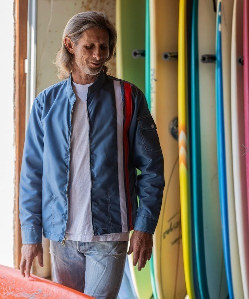 BIRD WELL/バードウェル】Racing Jacket ナイロンジャケット MADE IN