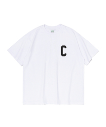 Cロゴ半袖Tシャツ(ホワイト)