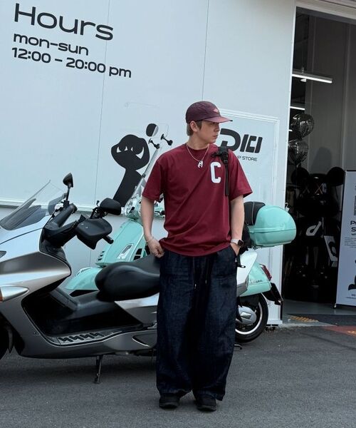 CARGOBROS(カーゴブロス)の「Cロゴ半袖Tシャツ(ホワイト)(Tシャツ/カットソー・メンズ・その他・2XL/L/XL/M/S)」の7枚目の写真