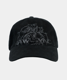 SLOWACID | ウォッシュドアーケインボールキャップ[ブラック](キャップ)