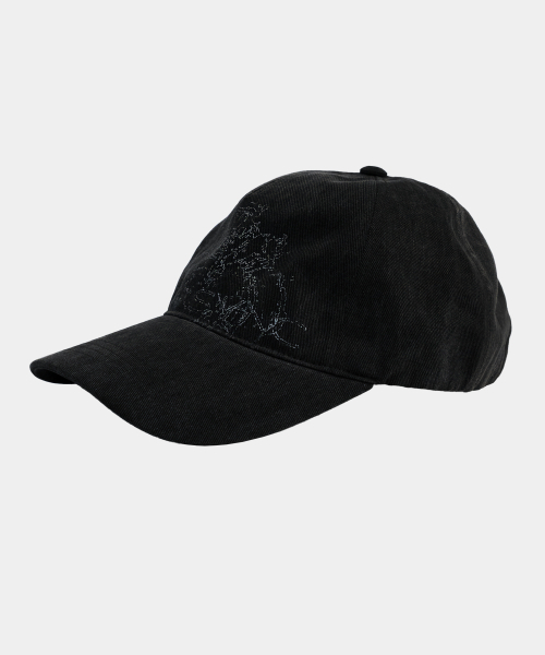 SLOWACID（スローアシッド）の「ウォッシュドアーケインボールキャップ[ブラック]（キャップ・レディース・その他・FREE）」の3枚目の写真