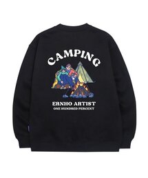 OHP x ERNHO bキャンピング no.2 裏起毛スウェット