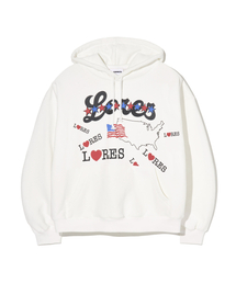America Pullover Hoodie - Cream