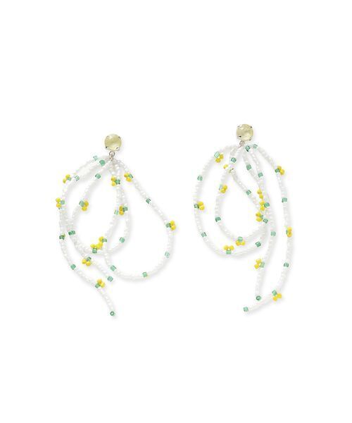 LILY BROWN（リリーブラウン）の「フルーツビーズピアス（ピアス（両耳用）・レディース・イエロー/ラベンダー/レッド・F）」の4枚目の写真