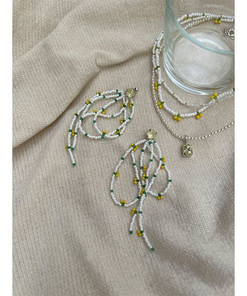 LILY BROWN（リリーブラウン）の「フルーツビーズピアス（ピアス（両耳用）・レディース・イエロー/ラベンダー/レッド・F）」の21枚目の写真