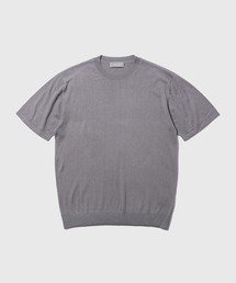 カシミヤシルク ニット Tシャツ / ロングシーズン着用可能